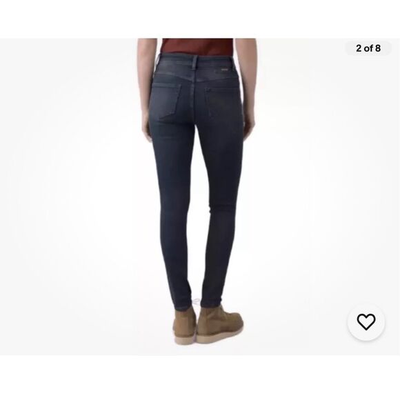 prAna Soma Jean Mid-Rise Stretch Tinted Black Women's 10/30 NEW - Picture 2 of 8